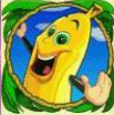 Символ игрового автомата Bananas Go Bahamas Банан