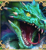 Символ игрового автомата Book Of Sirens Дракон