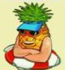 Символ игрового автомата Bananas Go Bahamas Ананас