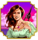 Символ игрового автомата Captain Venture Девушка 