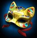 Символ игрового автомата Dynasty Of Ra Маска кота