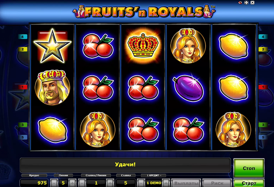 Изображение игрового автомата Fruits N’ Royals