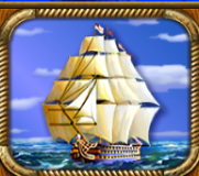 Символ игрового автомата Admiral Nelson Корабль