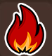 Символ игрового автомата Epic Gladiators Огонь