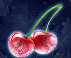 Символ игрового автомата Fruits On Ice Вишни